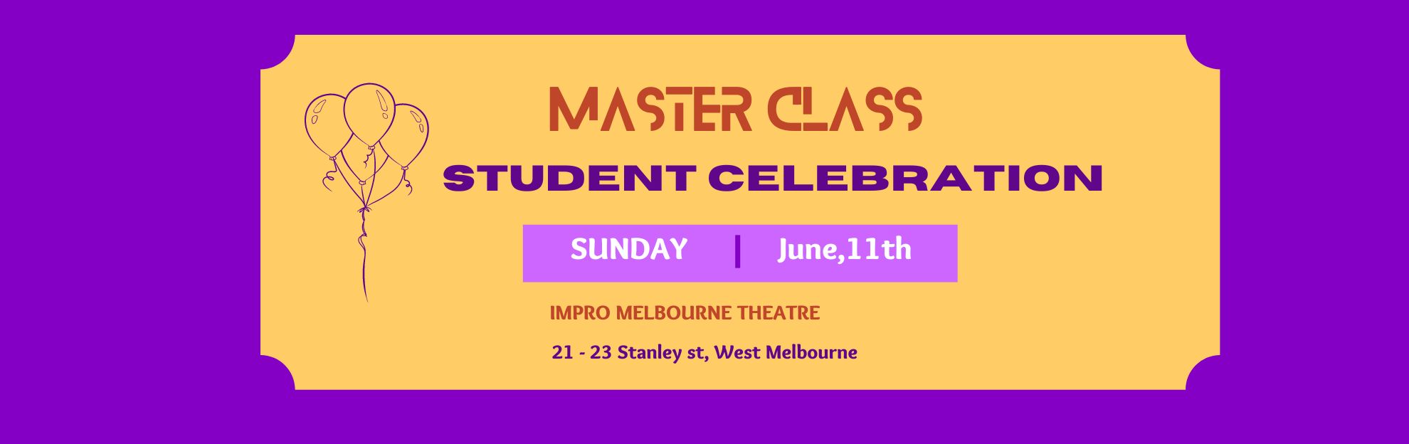 Master class - Student Celebration